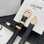 CELINE WESTERN medium belt in smooth calfskin