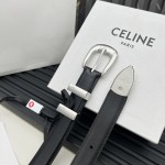 CELINE WESTERN medium belt in smooth calfskin