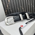 CELINE WESTERN medium belt in smooth calfskin