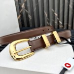 CELINE WESTERN medium belt in smooth calfskin