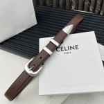 CELINE WESTERN medium belt in smooth calfskin