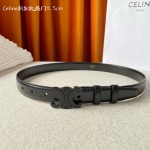 CELINE new leather Arc de Triomphe buckle ladies belt