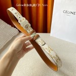 CELINE new leather Arc de Triomphe buckle ladies belt
