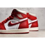 Air Jordan AJ1 MID mid-top yellow and red