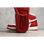 Air Jordan AJ1 MID mid-top yellow and red