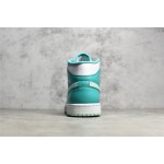 Air Jordan AJ1 MID mid-top yellow and red