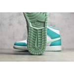 Air Jordan AJ1 MID mid-top yellow and red