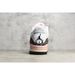 Air Jordan 3 Retro "Dark Mocha" Sakura White Brown Pink