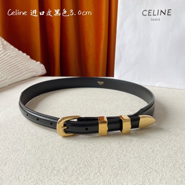 CELINE new pin buckle women's belt