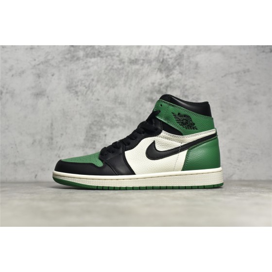 Air Jordan 1 AJ1 Green Toe
