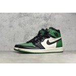 Air Jordan 1 AJ1 Green Toe