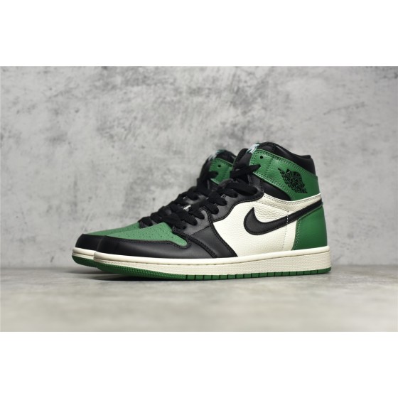 Air Jordan 1 AJ1 Green Toe