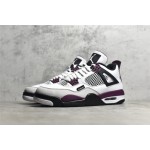 Air Jordan 4 Retro "PSG" Grand Paris Bordeaux White Purple