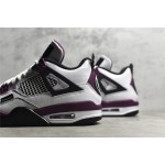 Air Jordan 4 Retro "PSG" Grand Paris Bordeaux White Purple
