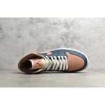 Air Jordan 1 MiD Blue Orange