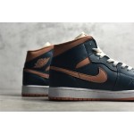 Air Jordan 1 MiD Blue Orange