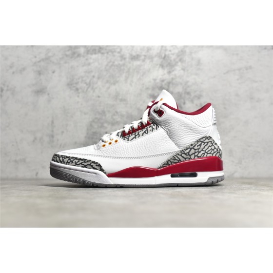 Air Jordan 3 Retro 白红