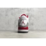 Air Jordan 3 Retro White Red