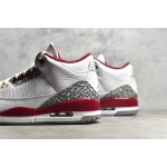 Air Jordan 3 Retro White Red