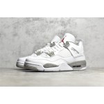 Air Jordan 4 Retro White Grey