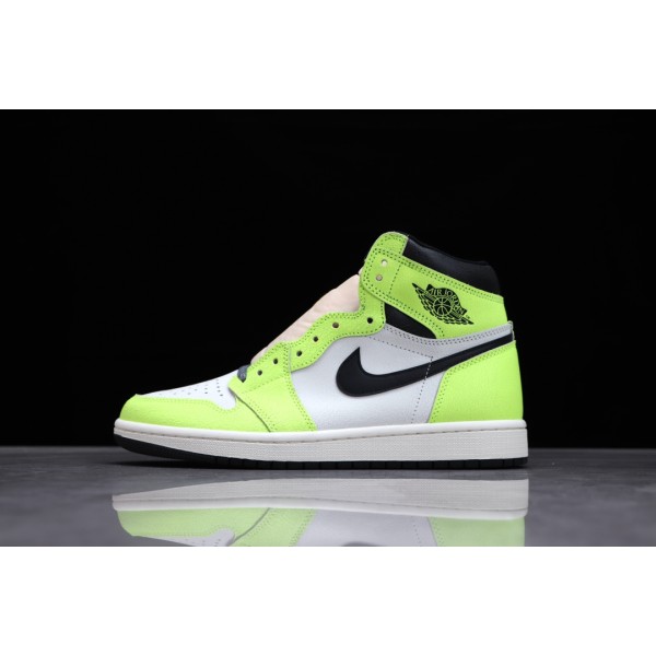 Air Jordan 1 High OG "Volt" in Fluorescent Green