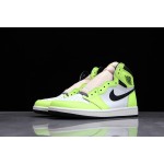 Air Jordan 1 High OG "Volt" in Fluorescent Green