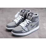 Air Jordan 1 Zoom CMFT AJ1 Joe 1 Patent Leather Grey