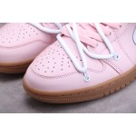 Air Jordan 1 Low Small OW Drawstring Bear Pink