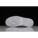 Air Jordan 1 Mid white and grey powder