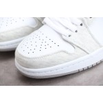 Air Jordan 1 Mid white and grey powder