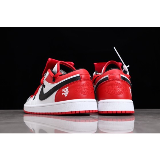 Air Jordan 1 Low "Chicago" White Red Deconstructed Chicago