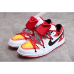 Air Jordan 1 Low "Chicago" White Red Deconstructed Chicago