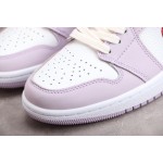 Air Jordan AJ1 Mid "Valentine Day" Purple Pink