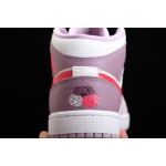 Air Jordan AJ1 Mid "Valentine Day" Purple Pink