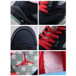 Air Jordan AJ5 Retro Low "CNY" Chinese New Year Black Red Silk Jade Luminous Tear
