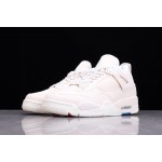 Air Jordan 4  "Canvas" 米白帆布
