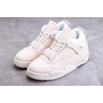Air Jordan 4  "Canvas" 米白帆布