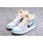 Air Jordan 1 Zoom CMFT Blue Pink