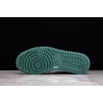 Air Jordan 1 Mid White Yellow Green