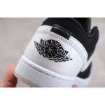 Air Jordan 1 Low Black and White Laser