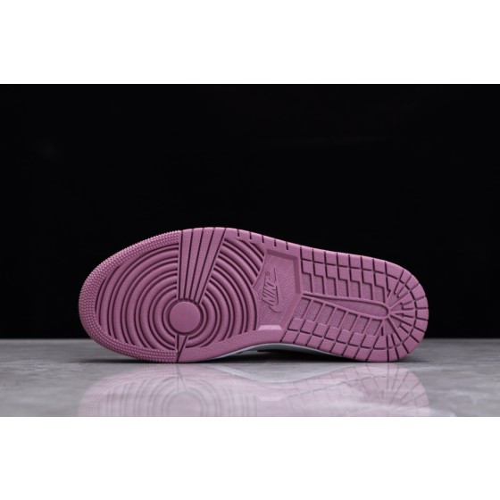 Air Jordan 1 Mid White Burgundy