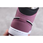 Air Jordan 1 Mid White Burgundy