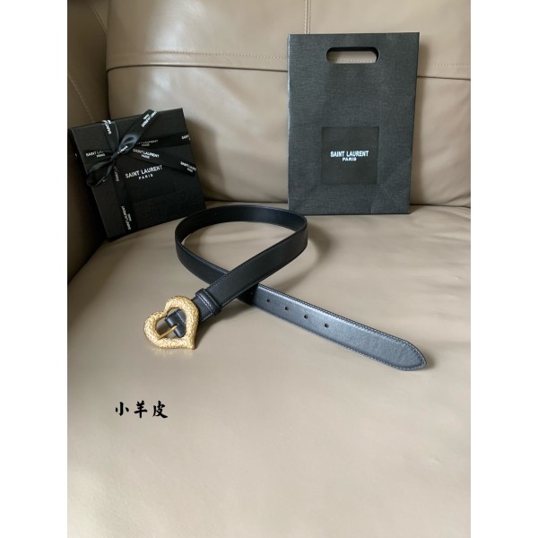 Saint Laurent Women's Casual Statement Belt