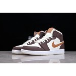 Air Jordan 1 Mid AJ1 Joe 1 Beige Brown