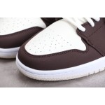 Air Jordan 1 Mid AJ1 Joe 1 Beige Brown