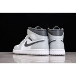 Air Jordan 1 Mid Smoke Grey