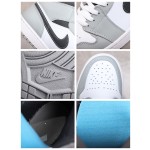 Air Jordan 1 Mid Smoke Grey