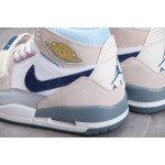 Air Jordan Legacy 312 beige and white blue