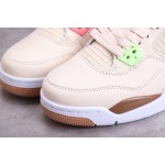 Air Jordan 4 Retro"Where The Wild Things Are"  卡其色 羊绒粉