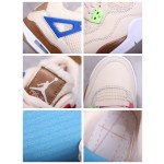 Air Jordan 4 Retro"Where The Wild Things Are"  卡其色 羊绒粉